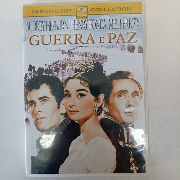 Dvd Guerra e Paz Editora King Vidor [usado]
