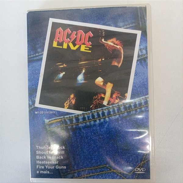 Dvd Ac/dc - Thunderstruck Editora Ac/dc [usado]