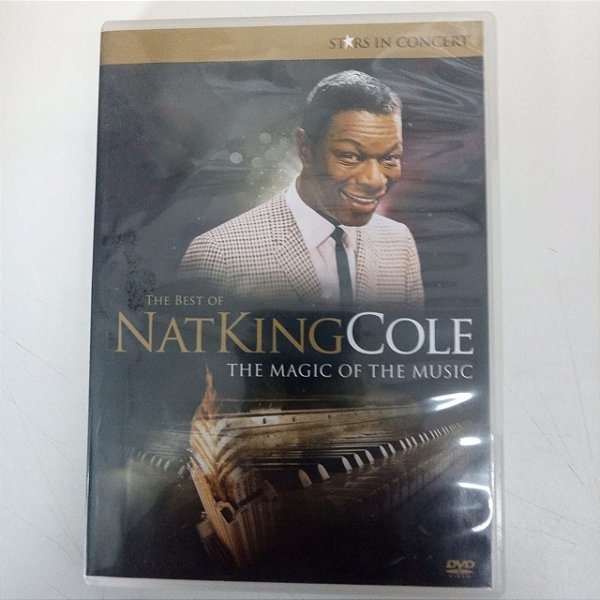 Dvd The Best Nat King Cole - The Magic Of The Music Editora Vídeo Brokers [usado]