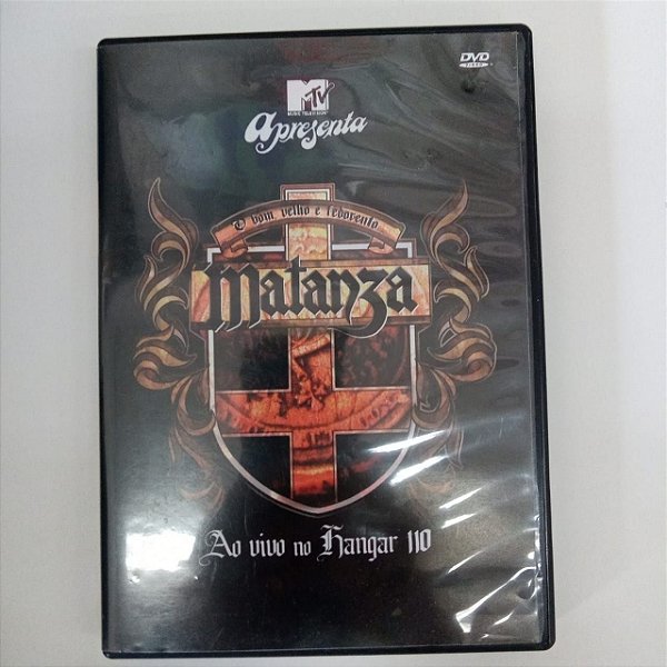 Dvd Matanza - ao Vivo no Hangar 110 Mtv Editora Romi Atarashi [usado]