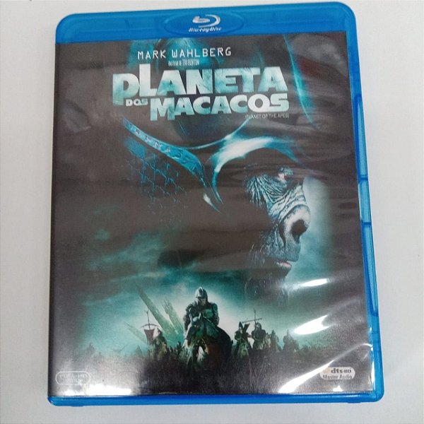 Dvd Planeta dos Macacos - Dvd em Blu-ray Editora Tim Bourton [usado]