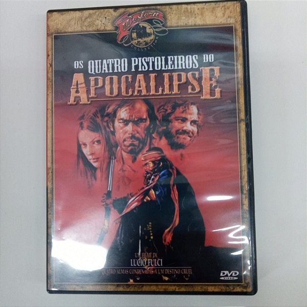 Dvd os Quatro Pistoleiros do Apocalipse Editora Lucio Fulci [usado]