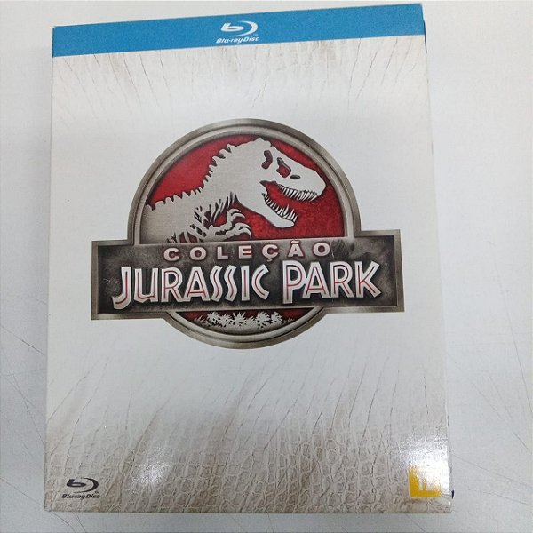 Dvd Coleção Jurassic Park - Quatro Dvds em Blu-rays Editora Steven Spielberg [usado]
