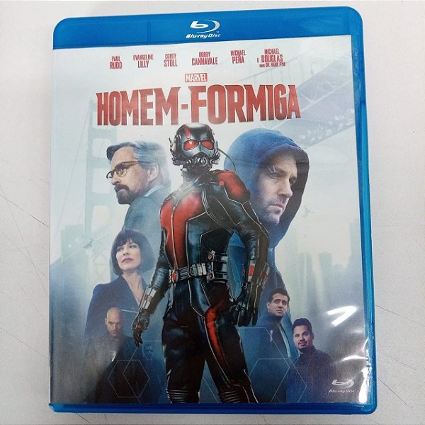 Dvd Homem - Formiga Blu-ray Disc Editora Kleyton Red [usado]