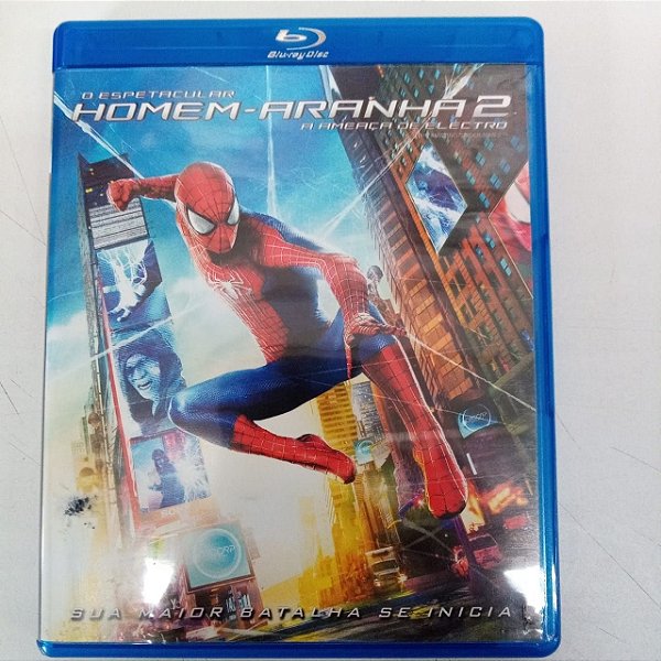 Dvd Homem Aranha 2 - a Ameaça de Electro Blu-ray Disc Editora Mac Weber [usado]