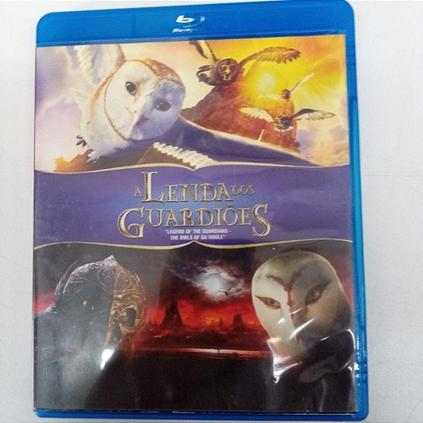 Dvd a Lenda do Guardiões - Blu-ray Disc Editora Zack Snyder [usado]