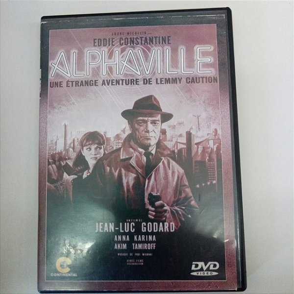 Dvd Alphaville - Une Étrange Aventure de Lemmy Editora Jean Luc Godard [usado]