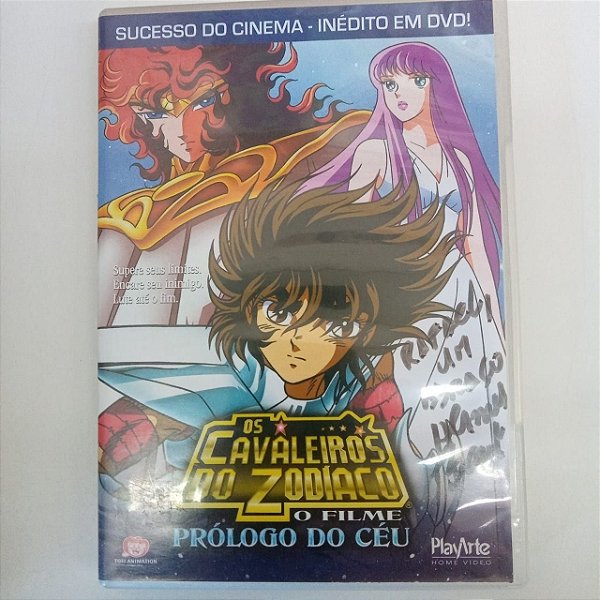 Dvd os Cavaleiros do Zodíaco Editora Joel Animation [usado]