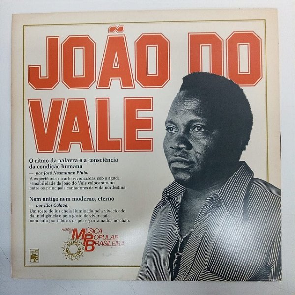 Disco de Vinil João do Vale - História da Mpb Interprete João do Vale (1983) [usado]