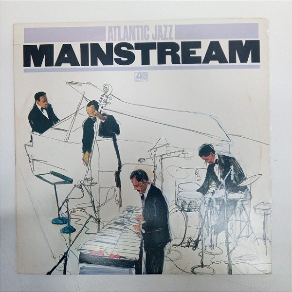 Disco de Vinil Atlantic Jazz - Mainstream Interprete Varios (1988) [usado]
