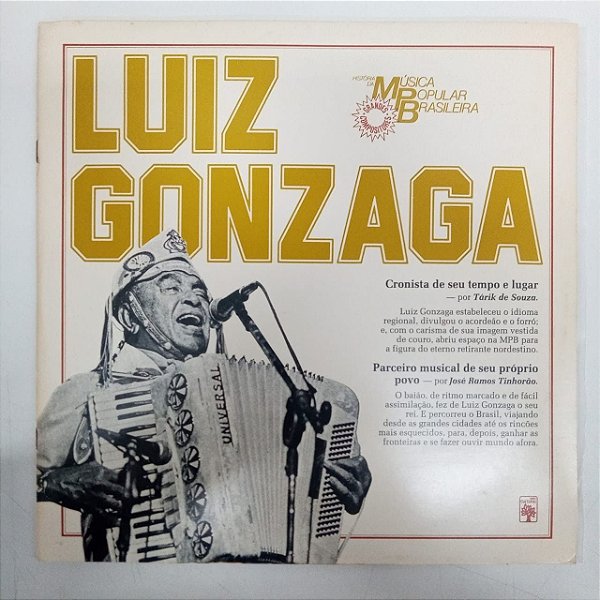 Disco de Vinil Luiz Gonzaga - Historia da Mpb Interprete Luiz Gonzaga (1983) [usado]