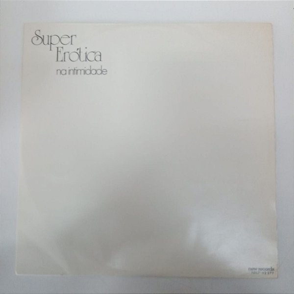 Disco de Vinil Super Erotica Internacional Interprete Varios (1975) [usado]