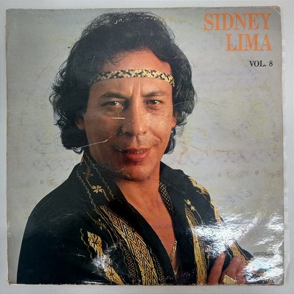 Disco de Vinil Sidney Lima Vol.8 Interprete Sidney Lima (1989) [usado]