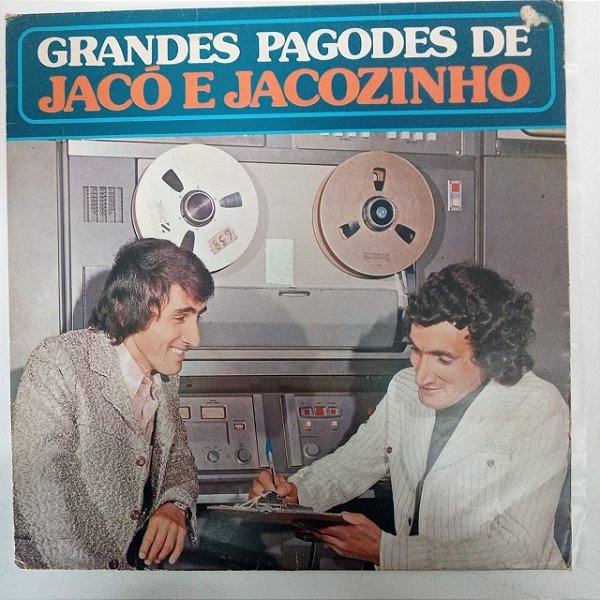 Disco de Vinil Grandes Pagodes de Jacó e Jacozinho Interprete Jacó e Jacozinho (1980) [usado]