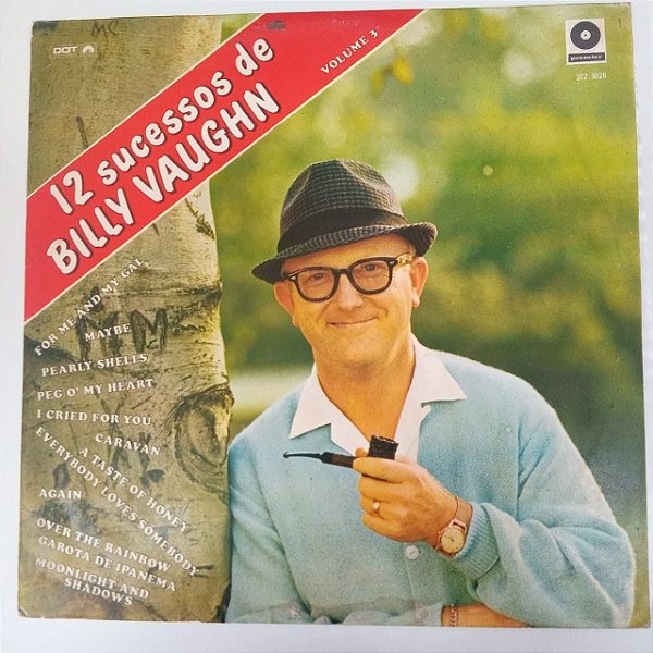 Disco de Vinil 12 Sucessos de Billy Vaughn Interprete Billy Vaughn e Orquestra (1969) [usado]