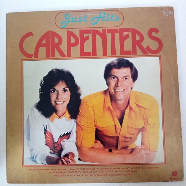 Disco de Vinil Carpenters - Just Hits Interprete Carpenters (1982) [usado]