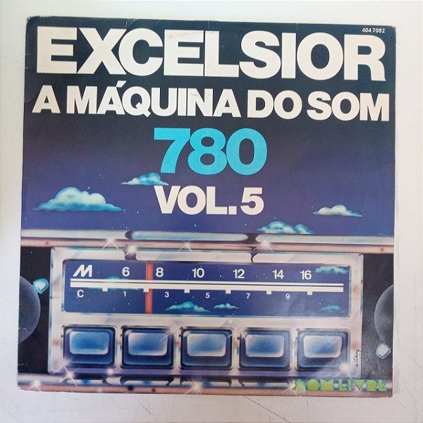 Disco de Vinil Excelsior - a Maquina do Som 780 Vol.5 Interprete Varios (1977) [usado]