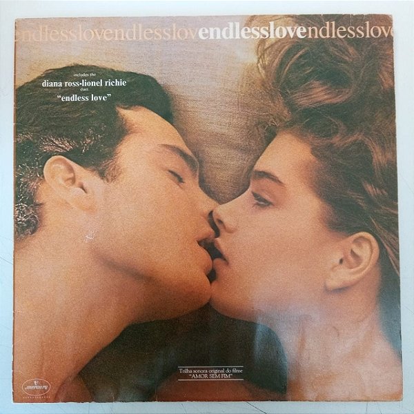 Disco de Vinil Endess Love - Trilhasonora Original do Filme Interprete Diana Ross e Lionel Rithie (1981) [usado]
