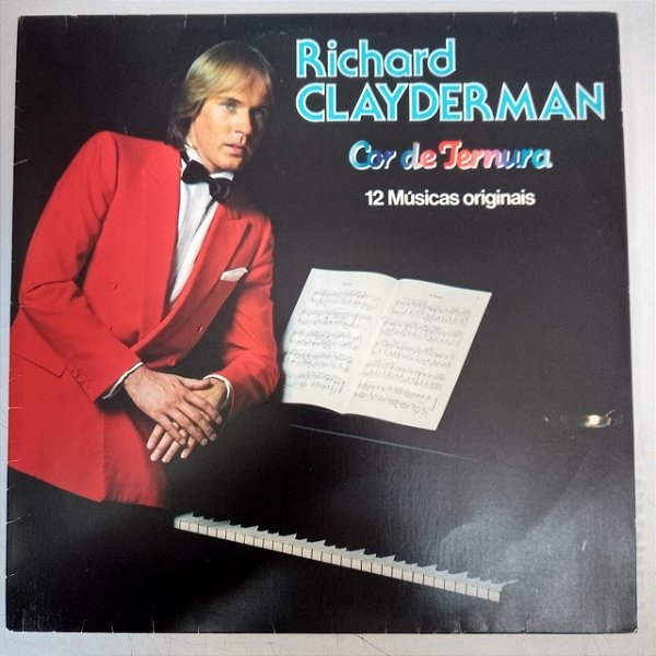 Disco de Vinil Richard Clayderman - Cor de Ternura Interprete Richard Clayderman (1982) [usado]