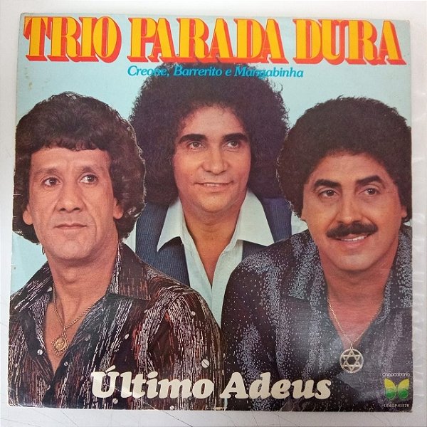 Disco de Vinil Trio Parada Dura - Ultimo Adeus Interprete Trio Parada Dura (1981) [usado]