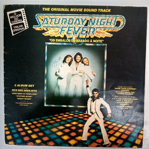Livro os Embalos de Sábado á Noite - Trilha Sonora Original ,dois Lps Autor Varios (1978) [usado]