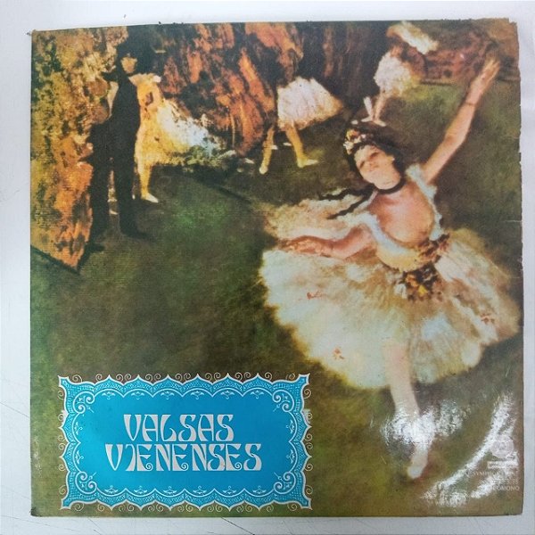Disco de Vinil Valsas Vienenses Interprete Orquestra Volksoper de Viena (1971) [usado]