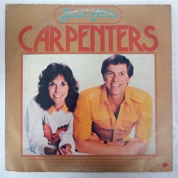 Disco de Vinil Carpenters - Just Hits Interprete Carpenters (1982) [usado]
