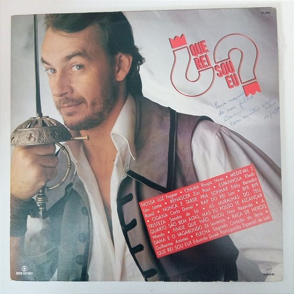Disco de Vinil que Rei Sou Eu - Trilha Sonora Nacional Interprete Varios (1983) [usado]