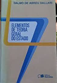 Livro Elementos de Teoria Geral do Estado Autor Dallari, Dalmo de Abreu (2002) [usado]