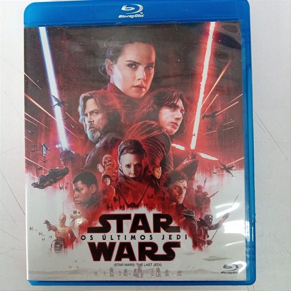 Dvd Star Wars - os Últimos Jedi Blu-ray Disc Editora Rain Johnson [usado]