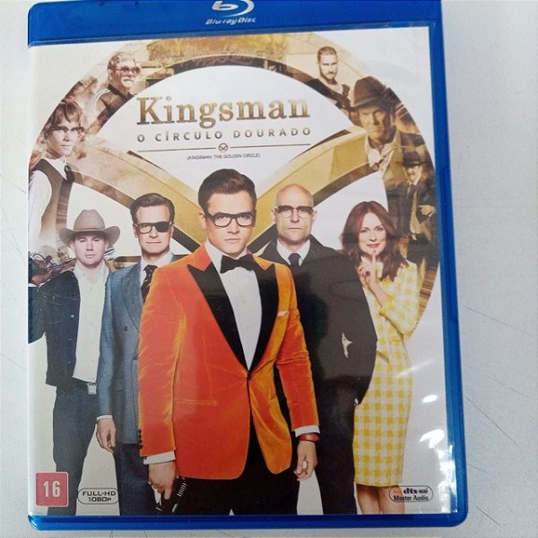 Dvd Kingsman - o Círculo Dourado Blu-ray Disc Editora Mathew Vaughn [usado]