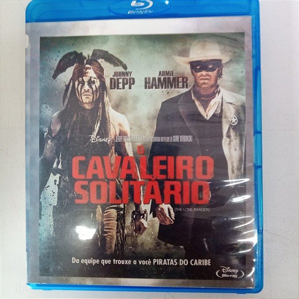 Dvd o Cavaleiro Solitário Blu-ray Disc Editora Gree Verbonski [usado]