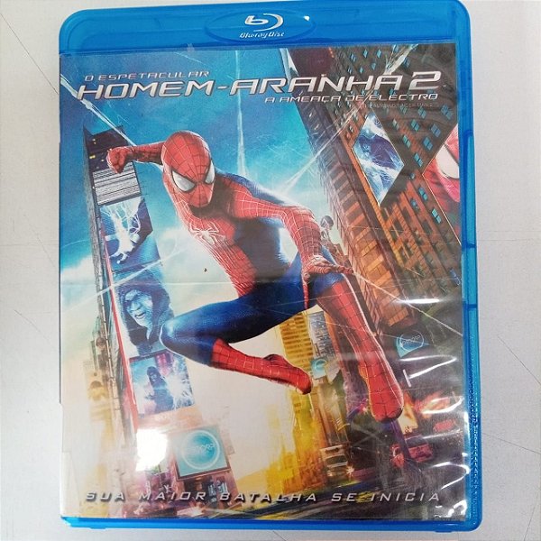 Dvd o Espetacular Homem Aranha 2- a Ameaça de Electro /blu-ray Disc Editora Marc Webb [usado]