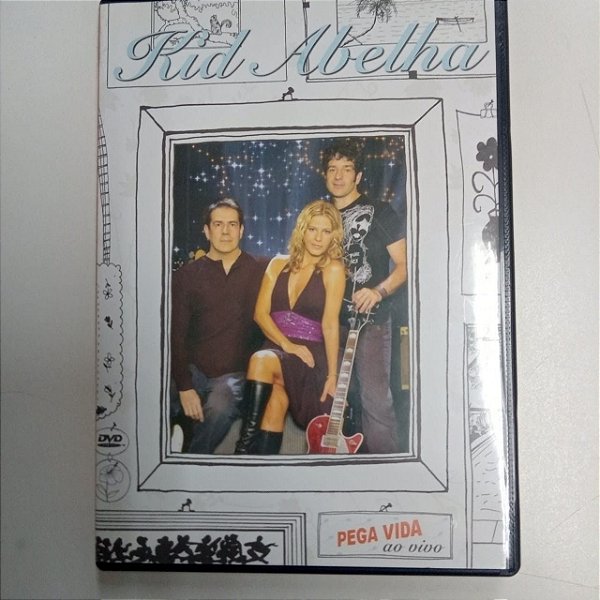 Dvd Kid Abelha - Pega Vida ao Vivo Editora Joana Mazzuccheli [usado]