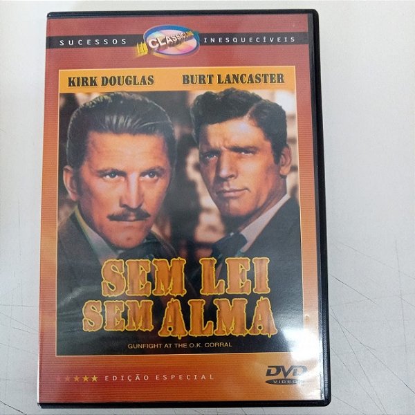 Dvd sem Lei ,sem Alma Editora John Sturges [usado]