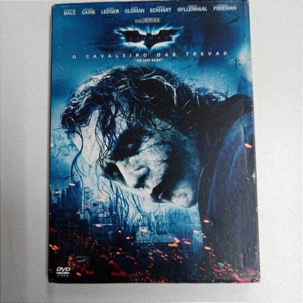 Dvd o Cavaleiro das Trevas, Batman - com Sobrecapa Editora Christopher Nolan [usado]