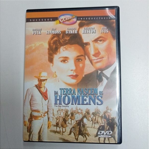 Dvd da Terra Nascem os Homens Editora William Wyler [usado]