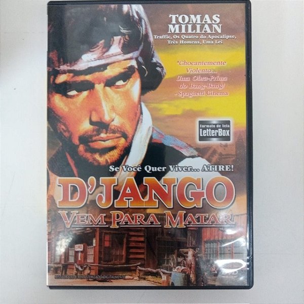 Dvd D´jango vem para Matar Editora Franco Arcalli [usado]