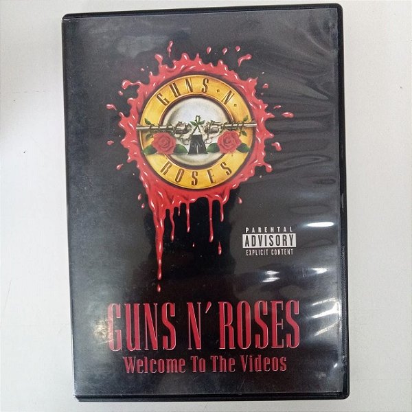 Dvd Guns N´ Roses - Welcome To The Vídeos Editora Universal [usado]