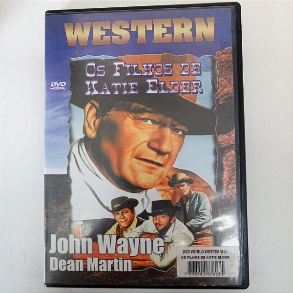 Dvd os Filhos de Katie Elder Editora John Wayne [usado]