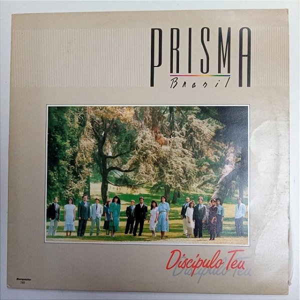 Disco de Vinil Prisma Brasil - Discipulo Teu Interprete Prisma Brasil (1988) [usado]