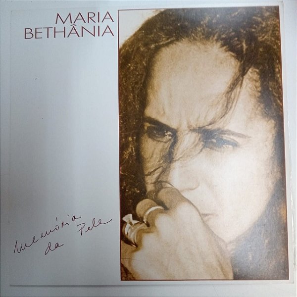 Disco de Vinil Maria Betãnia - Memória da Pele Interprete Maria Bethãnia (1989) [usado]
