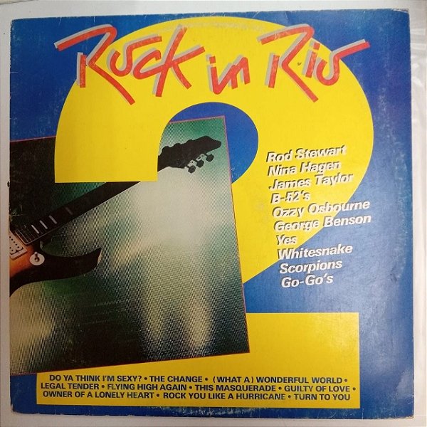 Disco de Vinil Rock In Rio 2 -1985 Interprete Varios Artistas (1985) [usado]