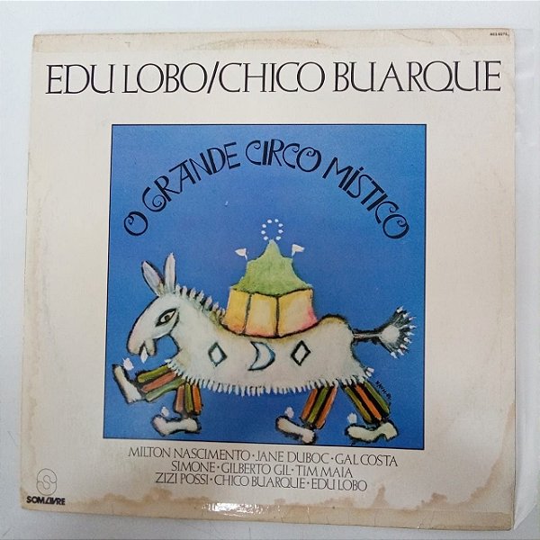 Disco de Vinil o Grande Circo Místico Interprete Edu Lobo / Chico Buarque e Outros (1983) [usado]