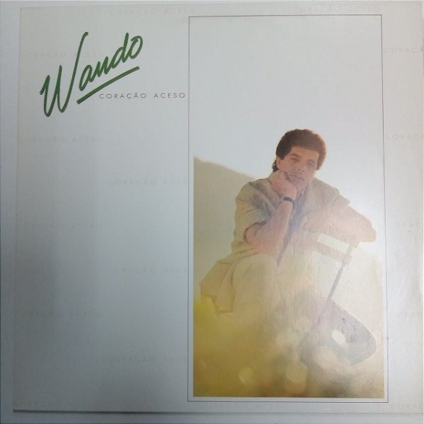 Disco de Vinil Wando - Coração Aceso Interprete Wando (1987) [usado]