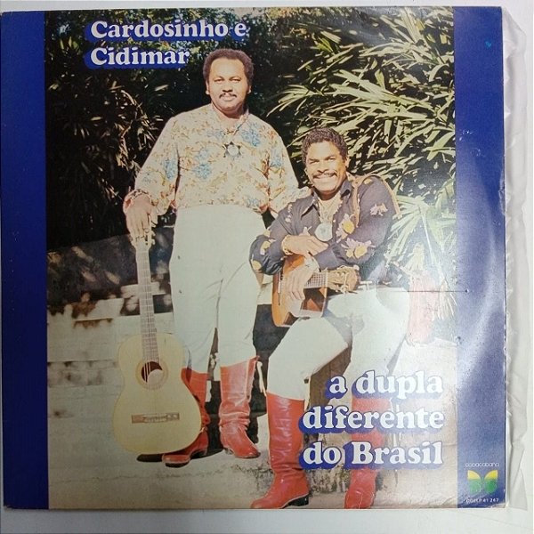Disco de Vinil Cardosinho e Cidimar - a Dupla Diferente do Brasil Interprete Cardosinho e Cidimar (1979) [usado]