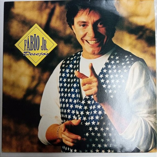 Disco de Vinil Fabio Jr. - Desejos Interprete Fabio Jr. (1993) [usado]