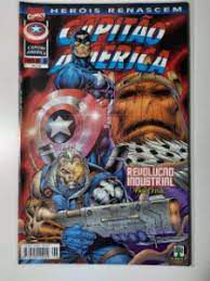 Gibi Capitão América #6 - Heróis Renascem Autor (1999) [usado]