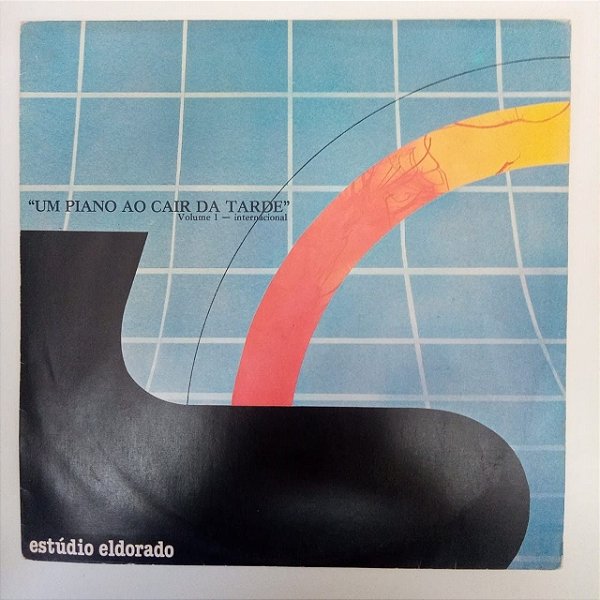 Disco de Vinil um Piano ao Cair da Tarde Vol.1 (internacional ) Interprete Dick Farney , José Alves e Outros (1978) [usado]