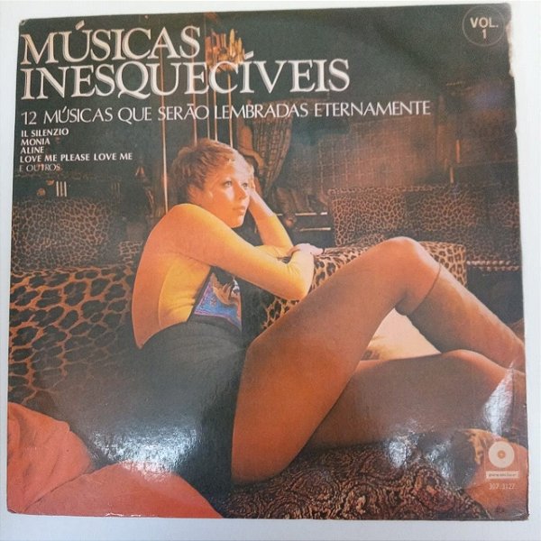 Disco de Vinil Músicas Inesquecíveis Vol.1 Interprete Varios (1972) [usado]